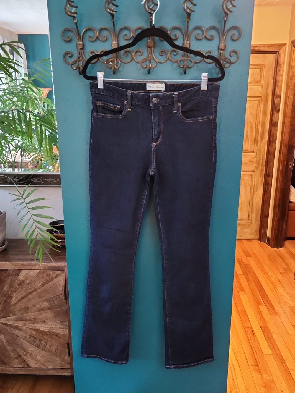 GAP 1969 Perfect Boot Women's Dark Blue Bootcut Jeans